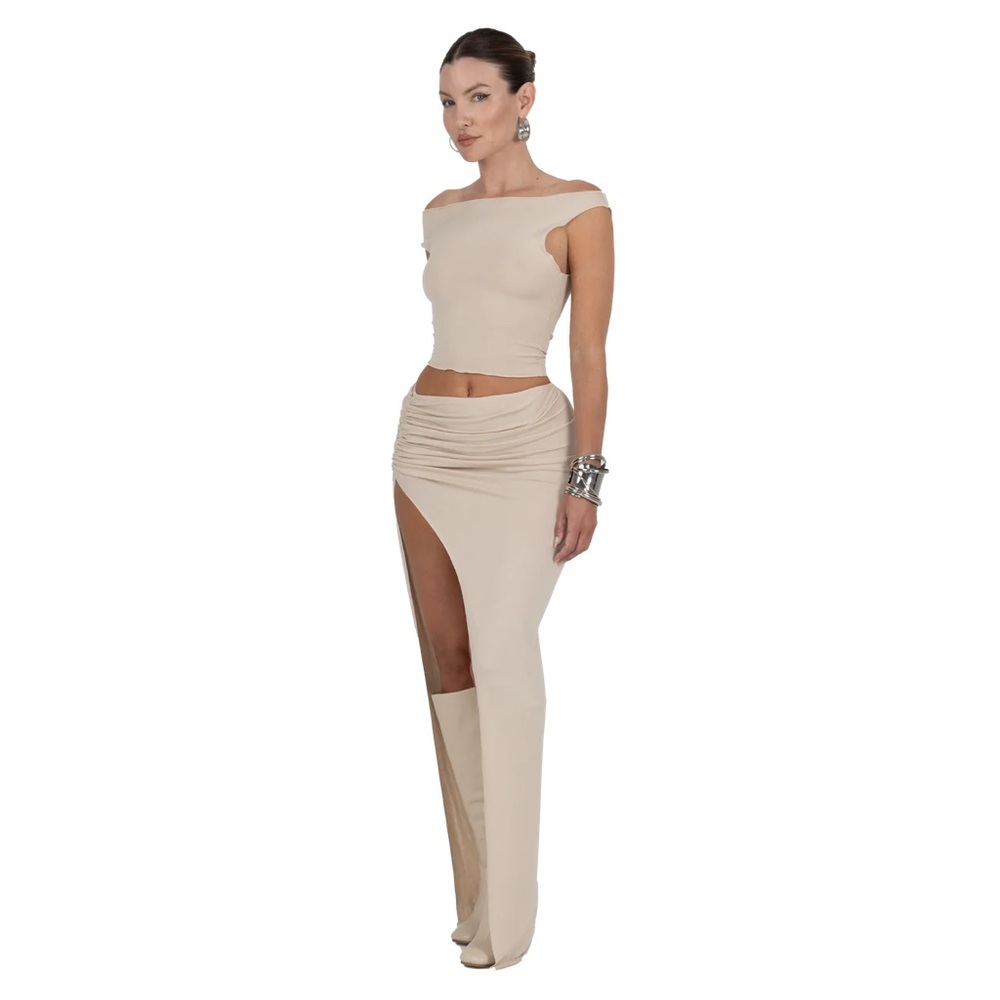Davis Active Drape top and skirt set